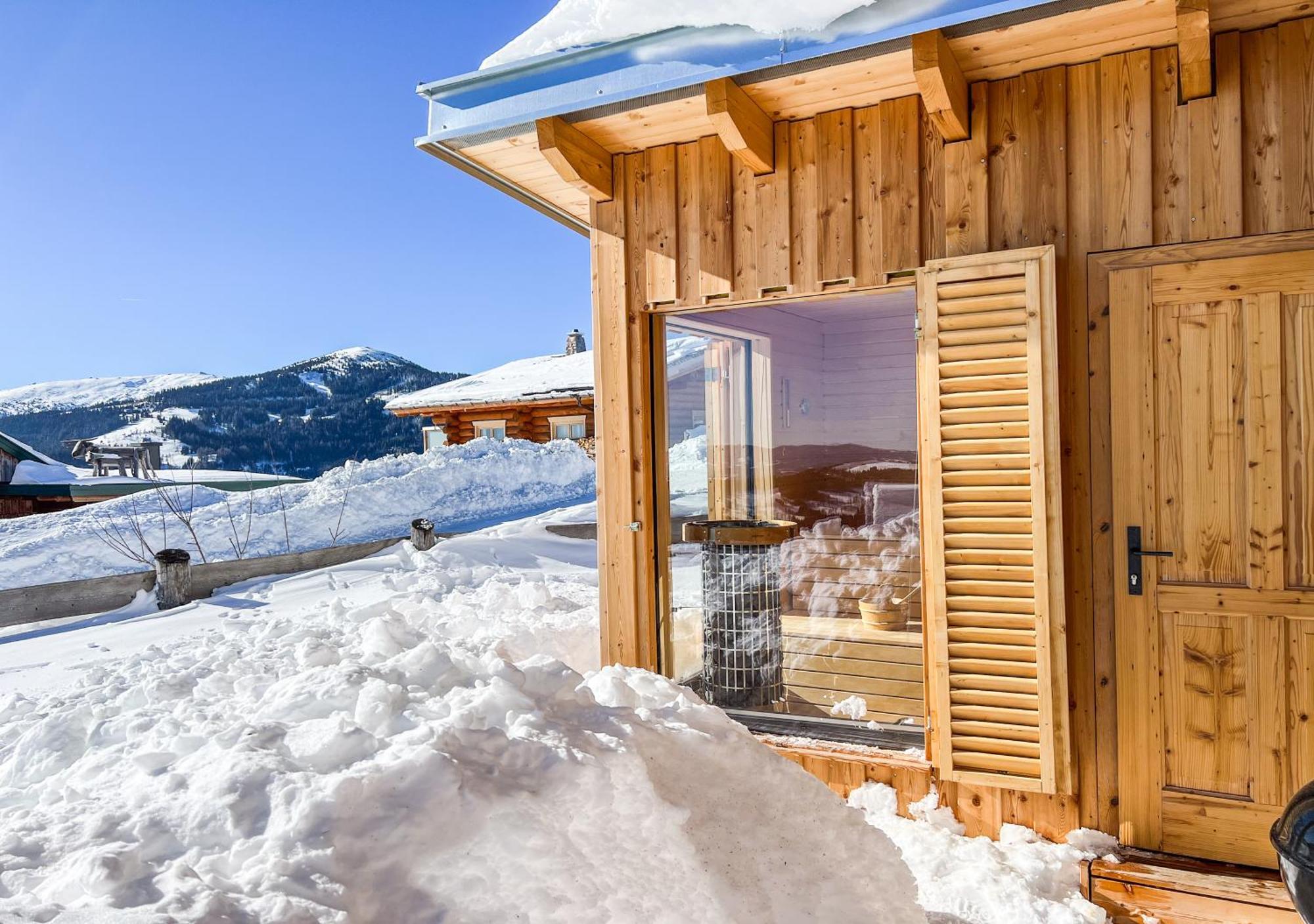 1A Chalet Eck - Wandern, Grillen, Panorama Sauna! Klippitztorl Eksteriør bilde
